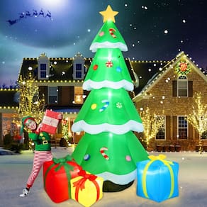 Decoração exterior inflável de Natal B&D 3m Árvore de Natal
