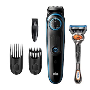Aparador de barba Braun BT5240 sem fio com Gillette ProGlide