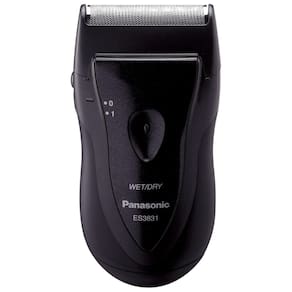 Barbeador elétrico Panasonic ES3831K para homens Wet Dry Black
