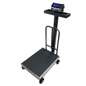 Balança digital industrial 300kg com bateria e rodas - UPX