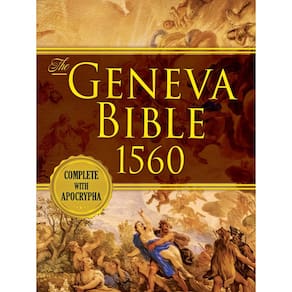 Livro: Bíblia de Genebra, edição 1560, com anotações apócrifas