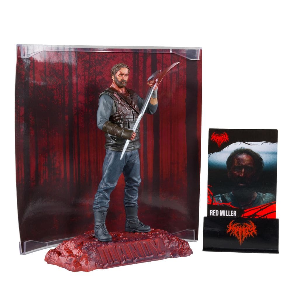 Boneco de ação McFarlane Toys Movie Maniacs Red Miller 15cm