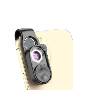 Lente de microscópio APEXEL Nano Zoom 100X para smartphone