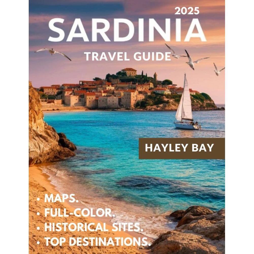 Guia de viagem da Sardenha 2025 em cores: história, mapa, destino