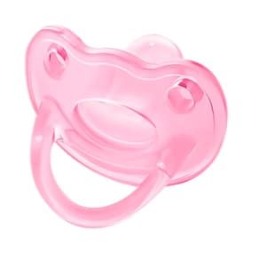 Chupeta Lillo Soft Divertida 100% Silicone Tamanho 2 Bico Anatômico 6+ Meses Rosa 1 Unidade