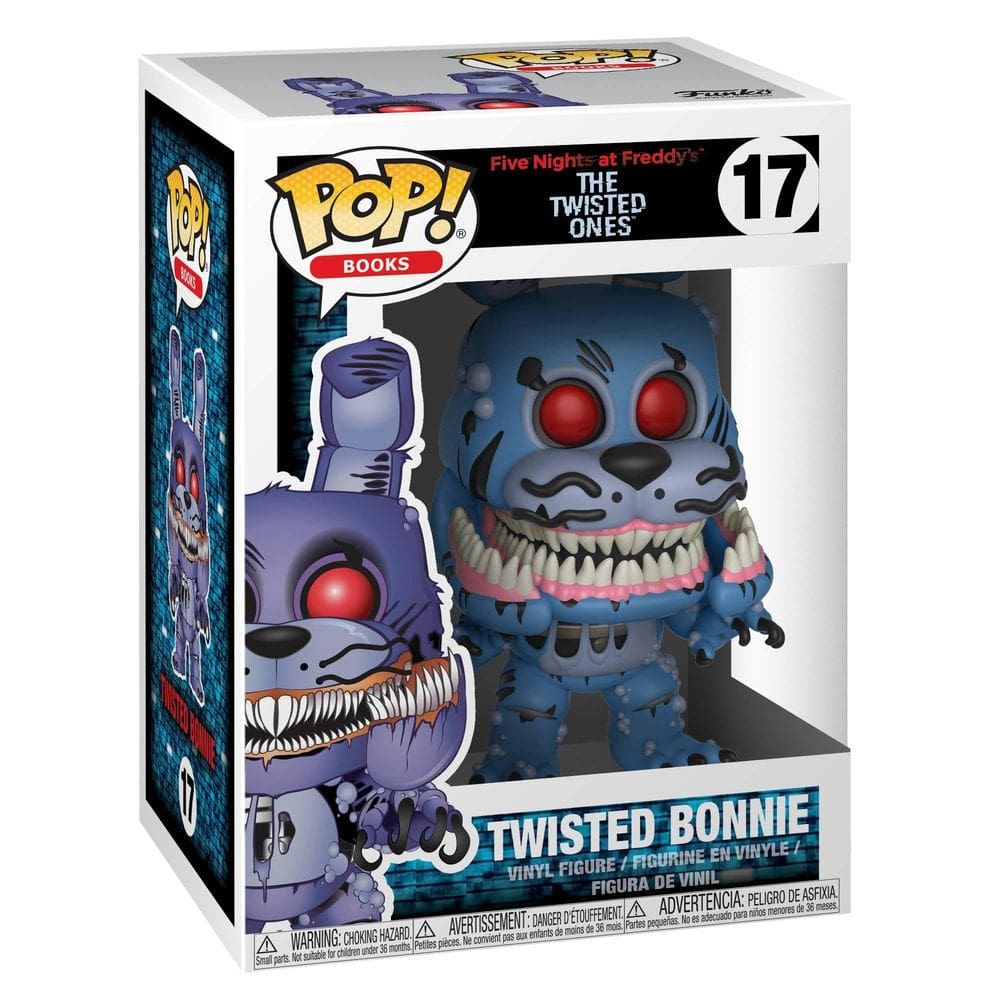 Boneco colecionável Funko POP! Livros Five Nights at Freddy`s-Twisted Bonnie