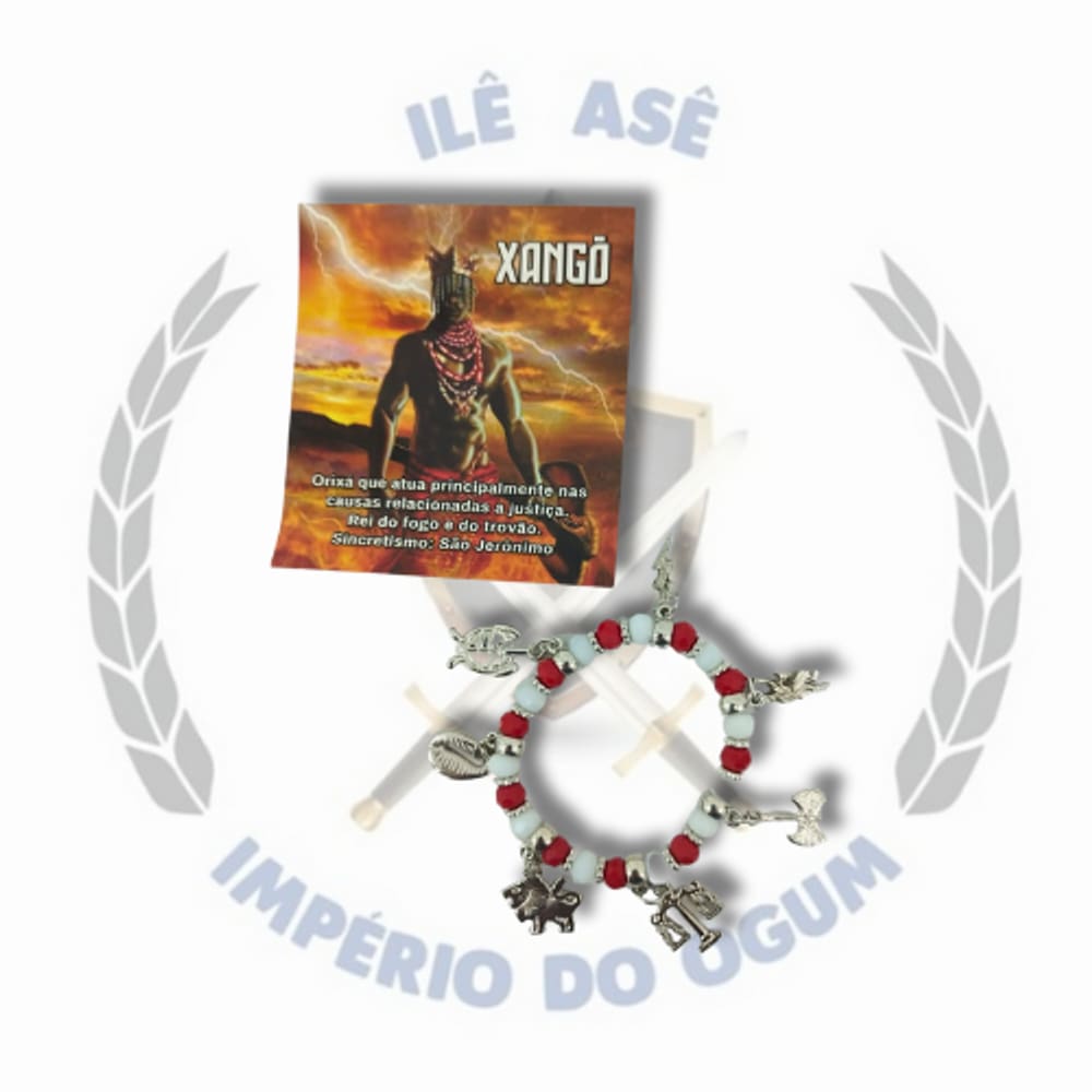 Pulseira religiosa oração - xango