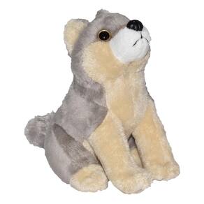 Bicho de pelúcia Wild Republic Wild Calls Wolf 20 cm com som