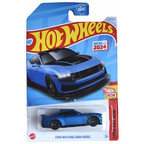 Carro fundido sob pressão Hot Wheels Ford Mustang Dark Horse escala 1:64