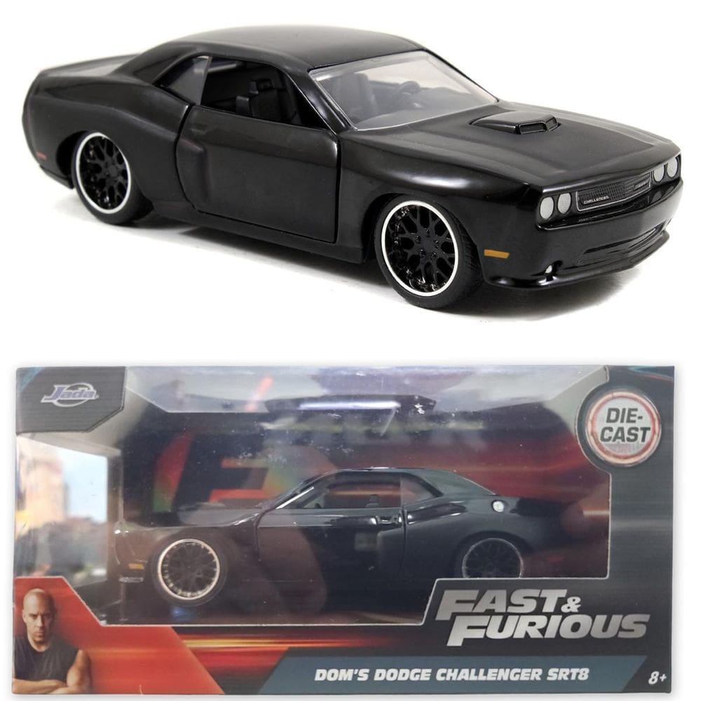 Carro Miniatura Velozes E Furiosos 1:32 Dodge Challenger Srt
