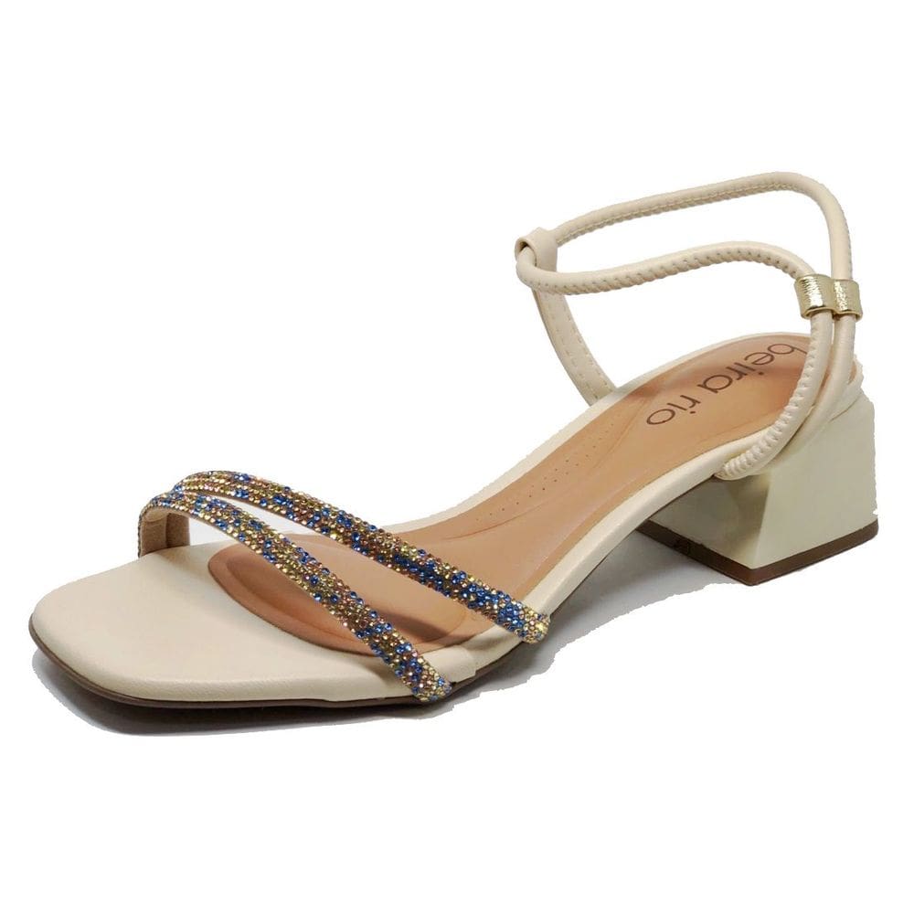 Sandalia Feminina De Salto Baixo Beira Rio 8423.228