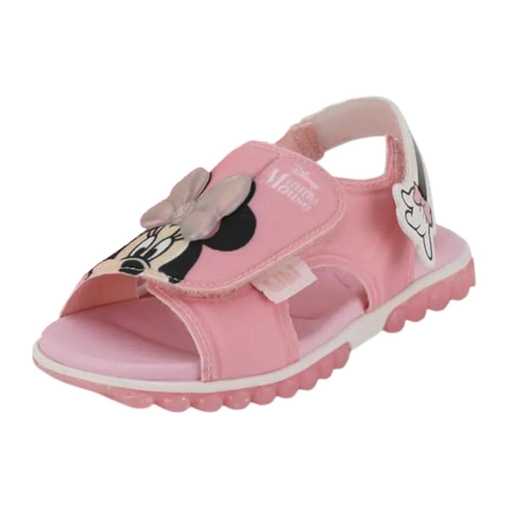 Sandália Infantil Menina Conforto Roller Minnie Bibi