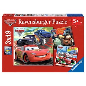 Quebra-cabeça Ravensburger Disney Cars Worldwide Racing Fun