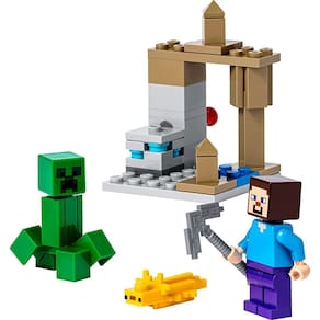 Brinquedo LEGO Minecraft Dripstone Cavern com Steve Creeper 30647