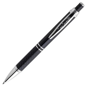 Caneta Esferográfica Pierre Cardin Lyon Preto Brilhante