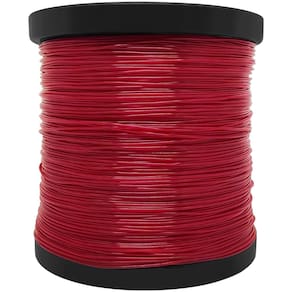 Rolo Bobina Fio Nylon 1.8mm Redondo Vermelho Supreme Parts