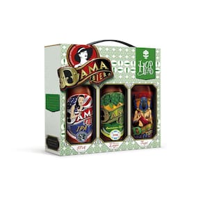 Kit Cervejas Dama Bier 600Ml - Ipa / Tupi / American Lager