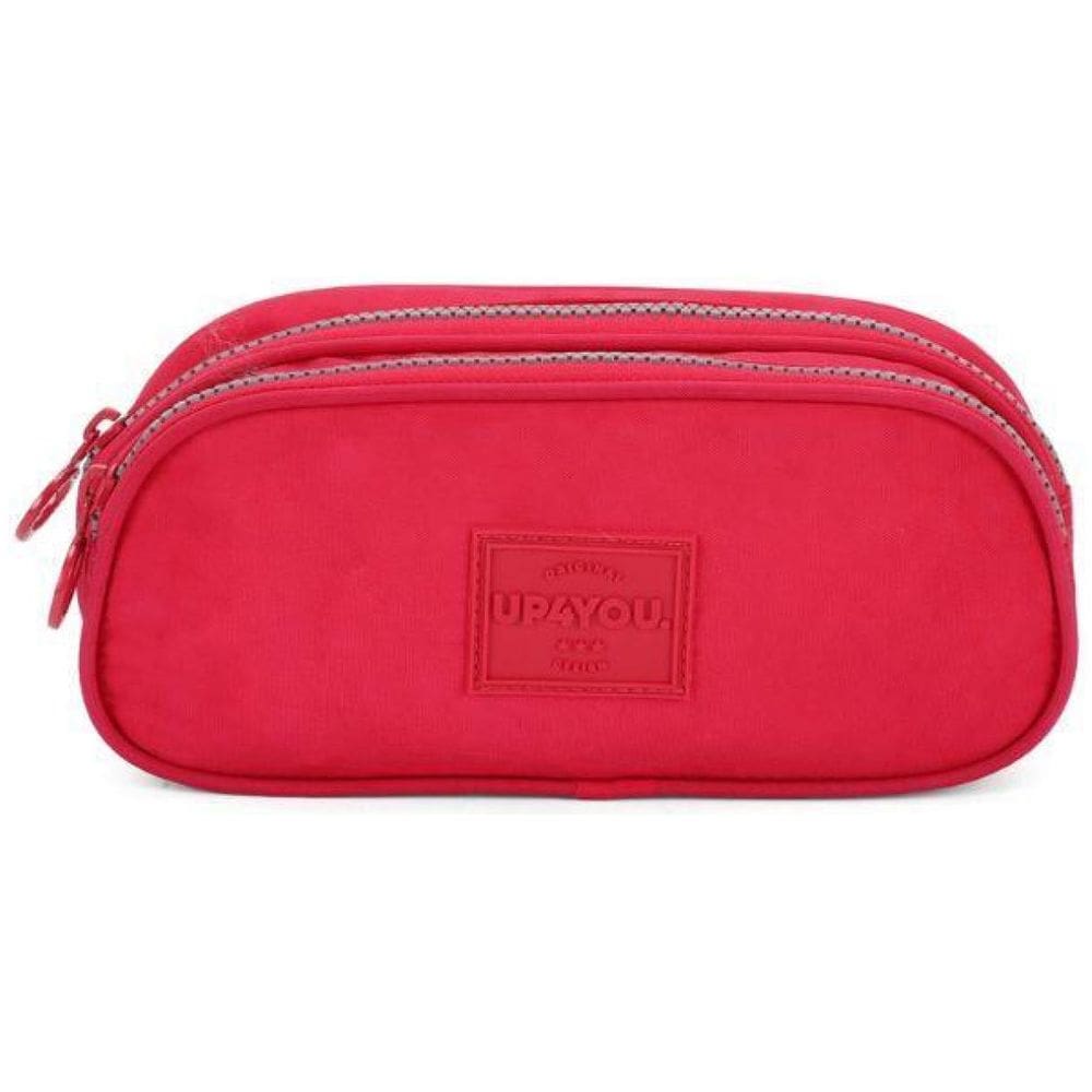 Estojo Escolar Duplo Up4You Rosa Pink