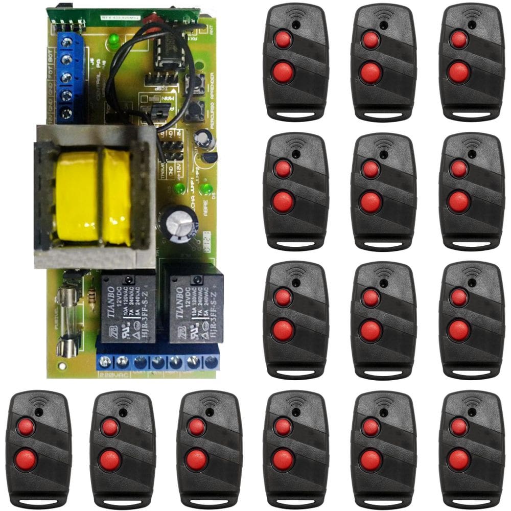 Kit - 1 Central De Comando Pa + 15 Ctrls Code Learning 5003