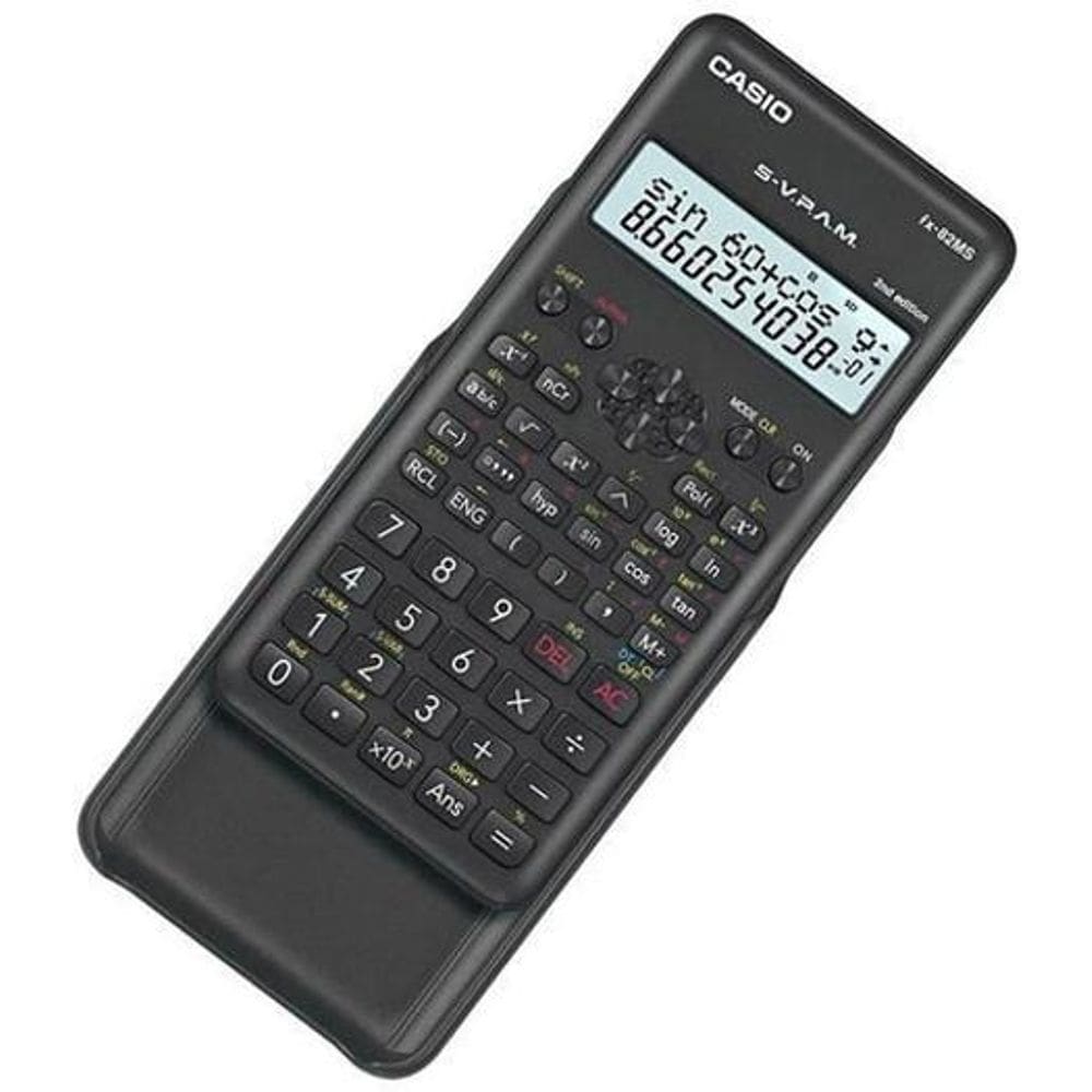 Calculadora Científica Casio FX-82MS - 240 Funções - Preto