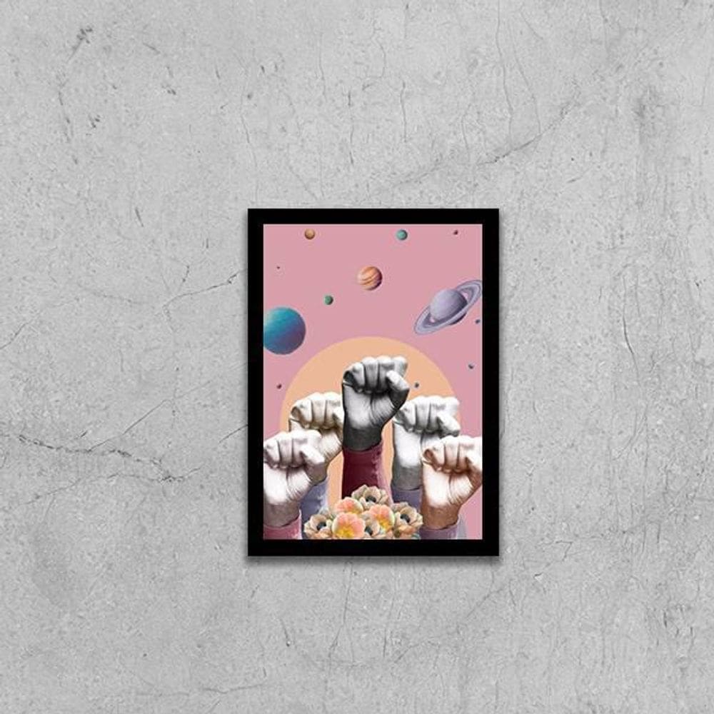 Quadro Força Do Universo 24X18Cm