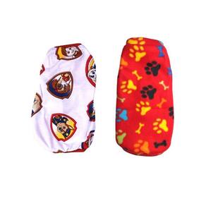 Kit 2 Roupas Para Cães - Pijama P. Canina E Suéter Vermelho
