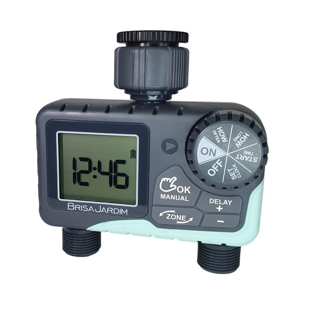 Temporizador Irrigação Digital 2S TIE21 BrisaJardim