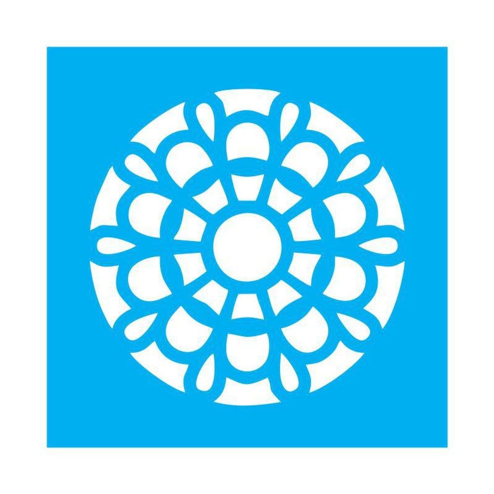 Stencil Tamako Mandala - 30X30Cm - Ref 9915