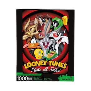 Quebra-cabeça AQUARIUS Looney Tunes 1000 peças sem brilho