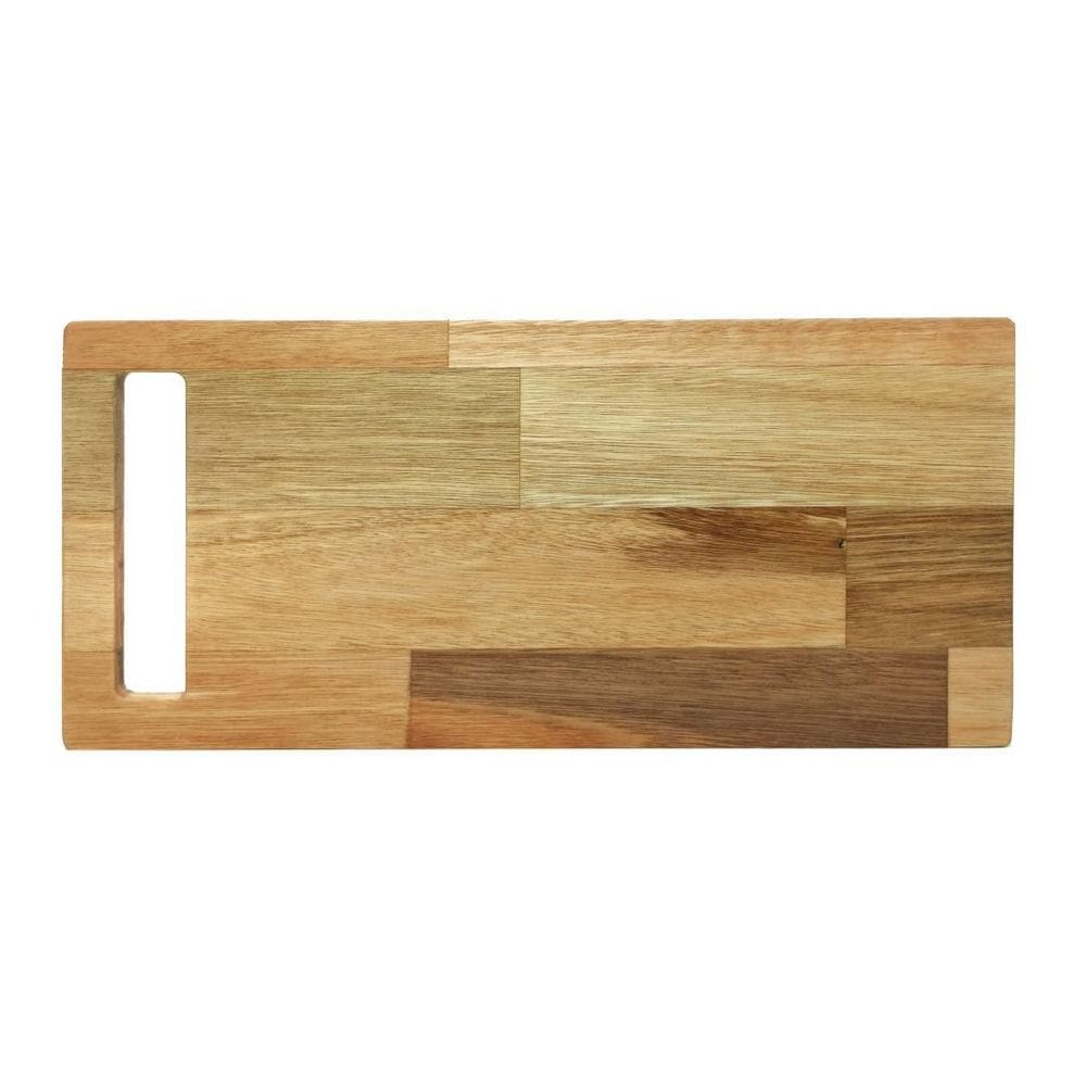 Tábua De Corte Madeira Petisqueira Churrasco Queijos 40x18Cm
