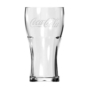 Copo Coca-Cola Contour Vidro Transparente 470ml - Nadir