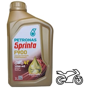1 Petronas Sprinta F900 10W-40 Oléo Para Motocicletas API SN