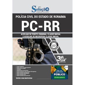Apostila Pc Rr - Auxiliar De Perito Criminal Classe Inicial