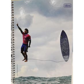 Caderno Univ 10 Matérias 160 Folhas Gabriel Medina - Tilibra