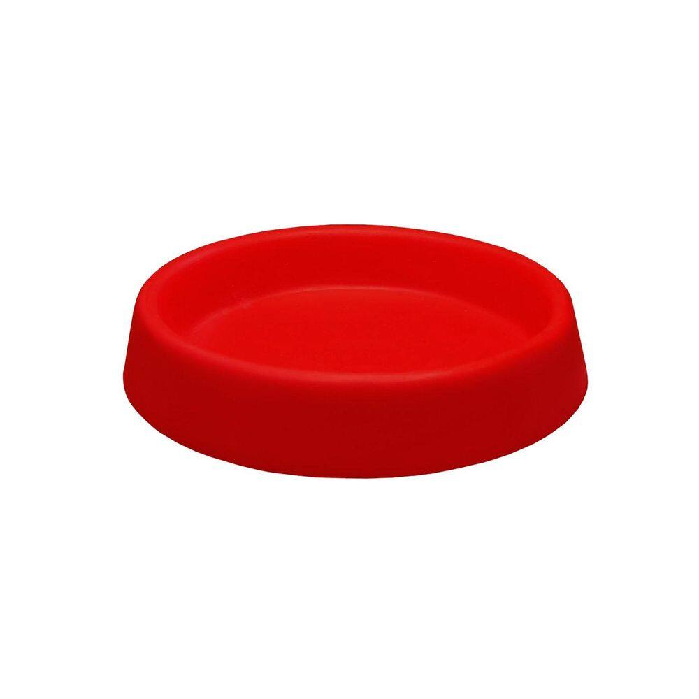 Prato Base Redondo De Polietileno Para Vaso De Planta 21 Cm
