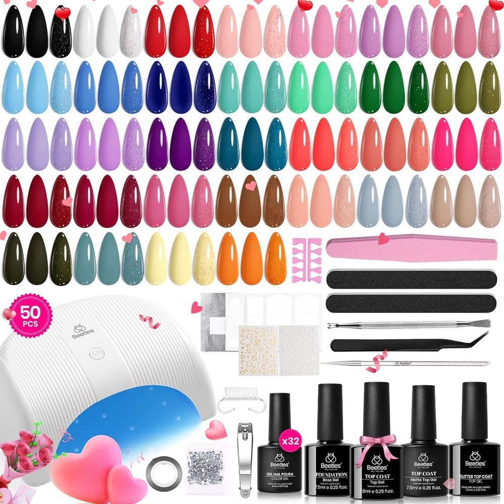Kit de esmaltes em gel besouros Esmalte em gel 32 cores