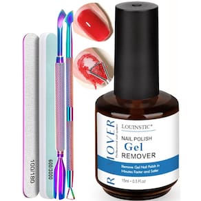 Removedor de esmalte em gel LOUINSTIC, sem molhar ou embrulhar, 15 ml