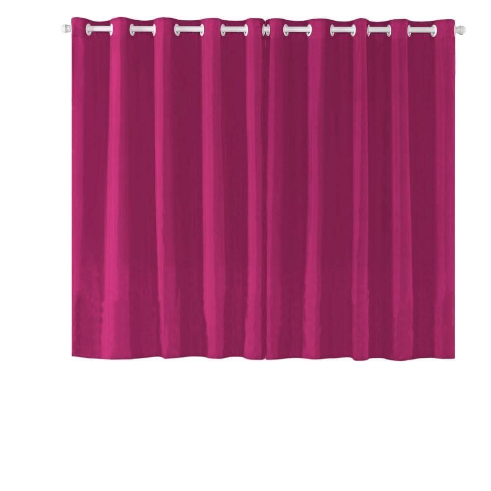 Cortina Microfibra 2,00M X 1,60M - Pink
