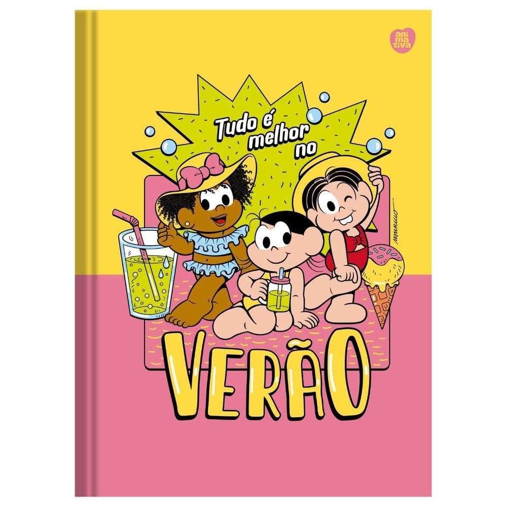 Caderno Turma Da Mônica 1 Matéria Universitário Escolar