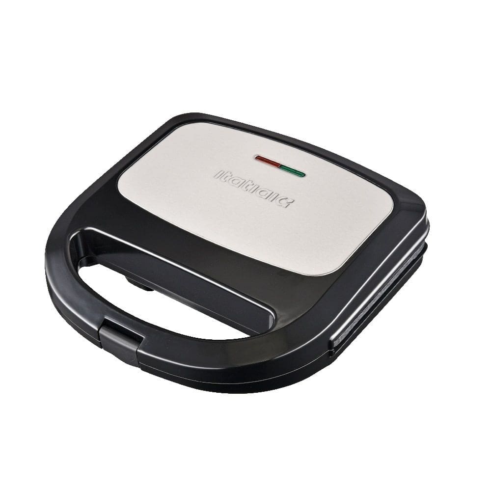 Sanduicheira e Grill Itatiaia Essencial Preta e Inox SDESS2004 – 220 Volts