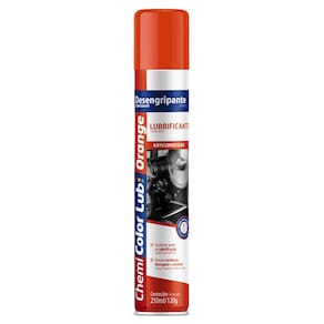 Óleo Desengripante Lub Orange 250ml Chemicolor - Proteção e Lubrificação para Peças e Ferragens