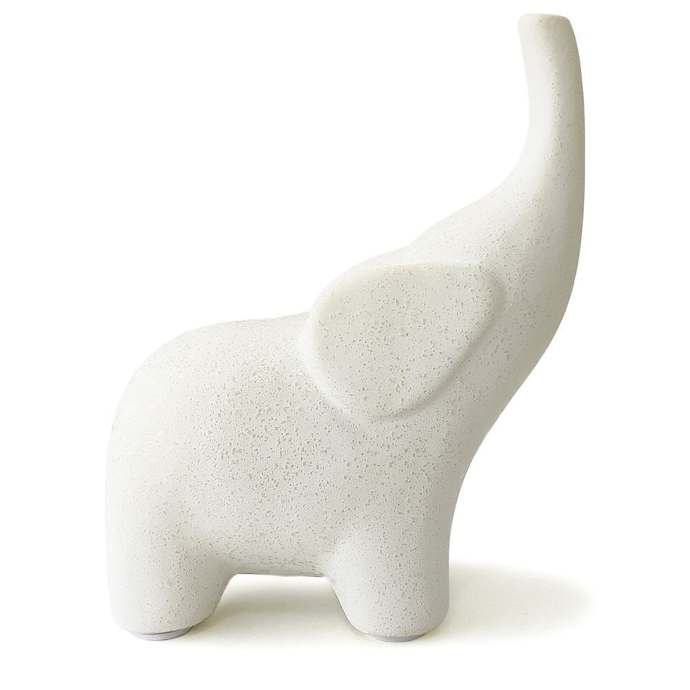 Escultura Elefante Decorativo em Cerâmica G