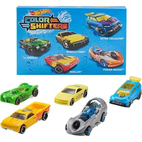 Conjunto Toy Hot Wheels Color Shifters para 5 carros/caminhões em escala 1:64