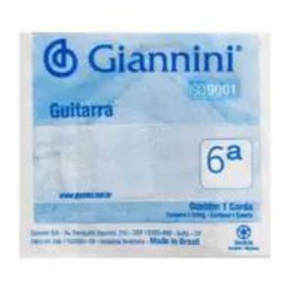 Corda Guitarra Ligth Geegst10.6 C/6 Giannini