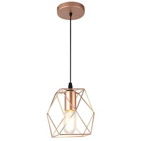 Luminária Pendente Modaza Cielo 40W, Preto e Cobre