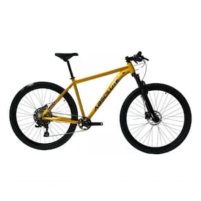 Bicicleta Aro 29 Absolute Nero 5 12v Garfo Trava No Guidão Freios Hidráulicos Amarelo Tam 21