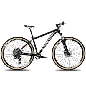 Bicicleta Aro 29 Absolute Nero 5 12v Garfo Trava No Guidão Freios Hidráulicos Com Pneu Faixa Preto Tam 23