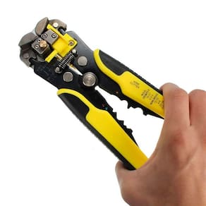 Kit 2 Alicate Crimpar Descascador + 1200 Terminais IlhósTubular
