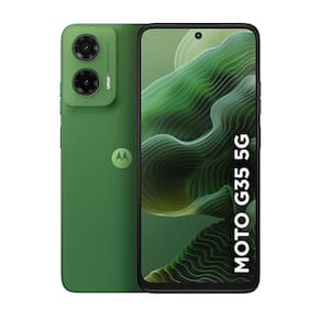 Smartphone Motorola Moto G35 5G 128GB 12GB RAM Boost Câmera Traseira Dupla 50MP + 8MP Selfie 16MP Tela 6.7" Verde - Vegan Leather