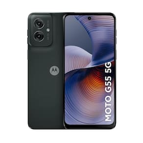 Smartphone Motorola Moto G55 5G 256GB 16GB RAM Boost Câmera Traseira Dupla 50MP + 8MP Selfie 16MP Tela 6.5" Preto